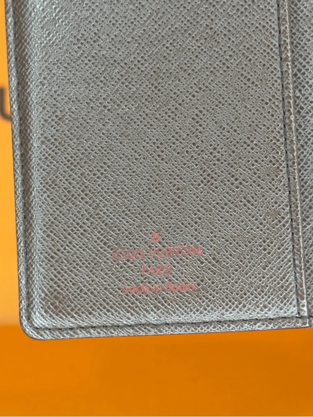 Louis Vuitton PM Agenda Damier Ebene Planner Organizer Notebook Cover Wallet
